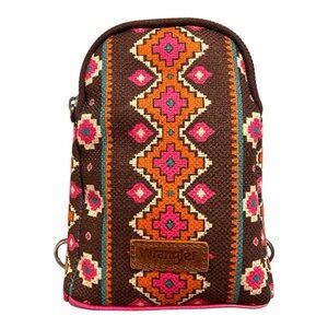 Wrangler Aztec Print Crossbody Bag - New With Tags